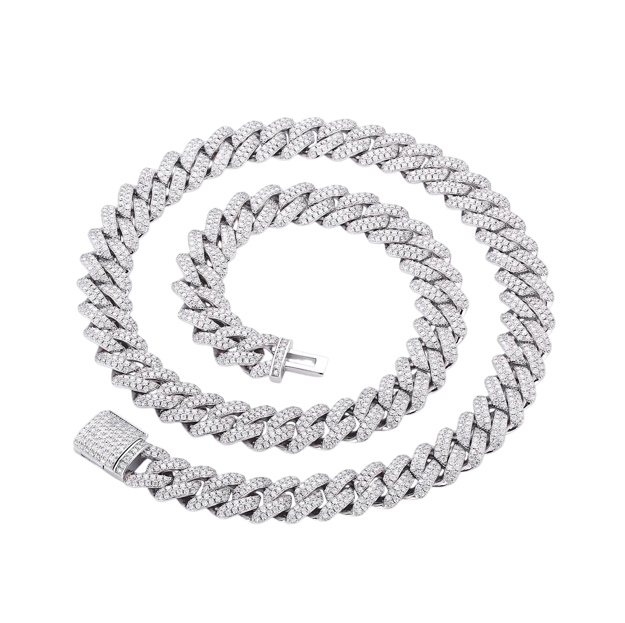 Chaîne Cuban en moissanite